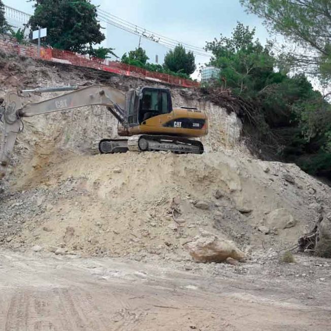 ESTABILIZACIÓN DE UN TALUD EN EL CAMÍ VELL DE SANT MATEU, SANTA GERTRUDIS